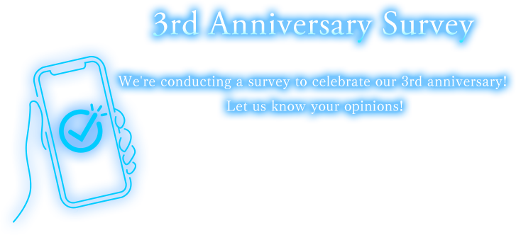 3rd Anniversary Survey