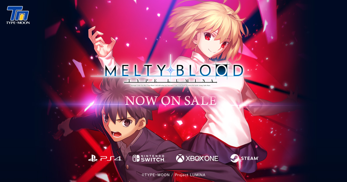 MELTY BLOOD: TYPE LUMINA（メルティブラッド：タイプルミナ）公式サイト