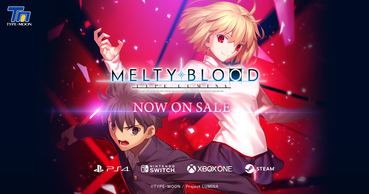 MELTY BLOOD: TYPE LUMINA official website