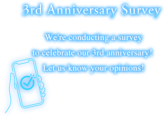 3rd Anniversary Survey